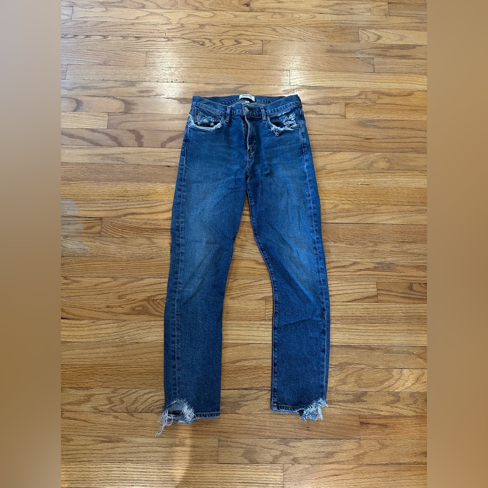 AGOLDE TONI SLIM IN STRATOSPHERE SZ 26